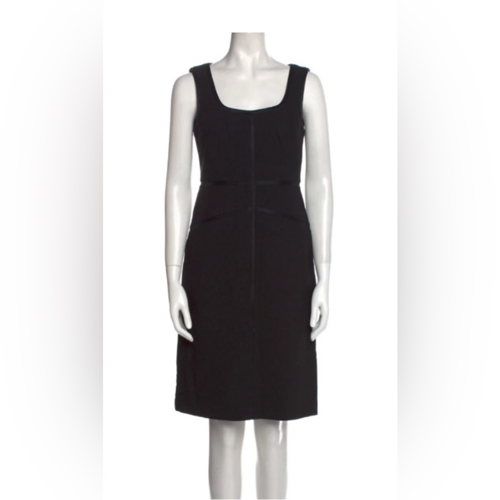 💙💙Tory Burch Black Scoop Neck Inga Dress